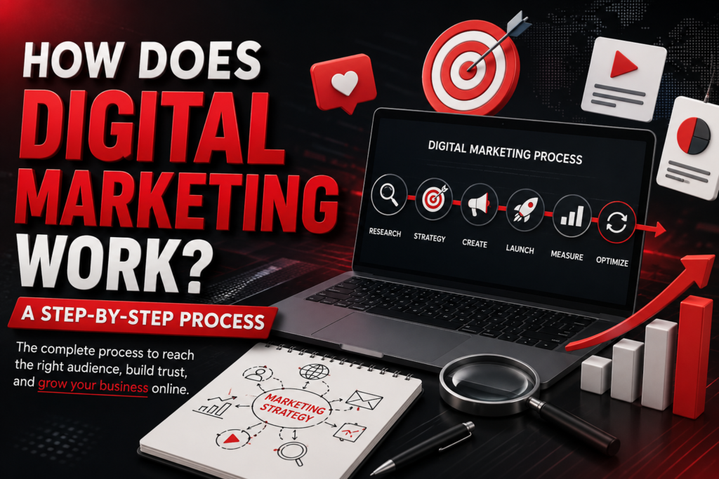 How Does Digital Marketing Work? A Step-by-Step Process